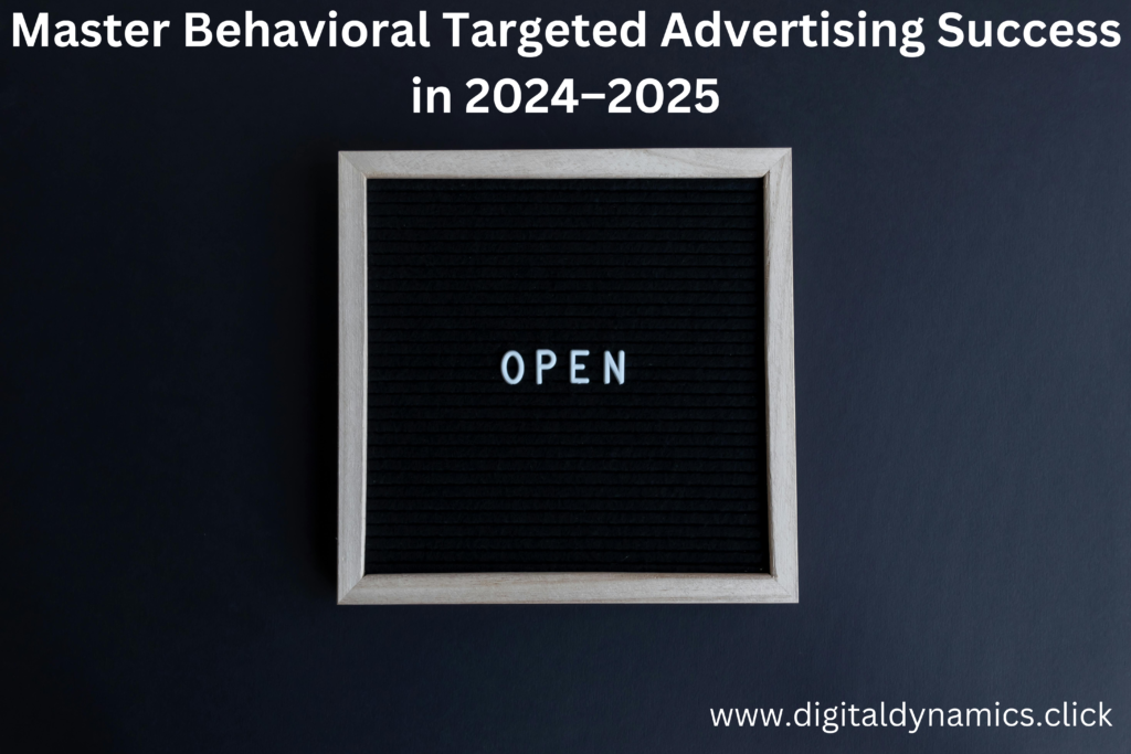  A digital illustration showcasing the process of behavioral targeted advertising.